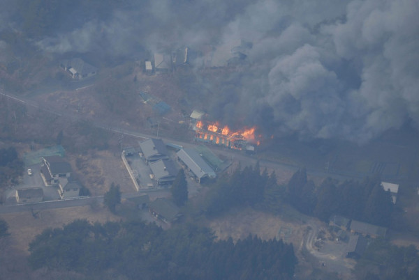 有片！｜日本岩手縣發生30年最大規模山火 至少1人死逾4千人撤離 