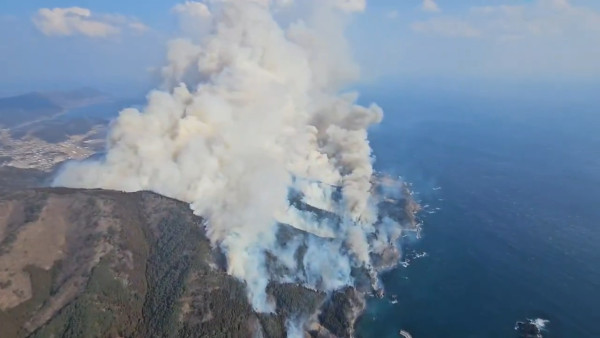 有片！｜日本岩手縣發生30年最大規模山火 至少1人死逾4千人撤離 
