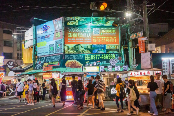 東海夜市（圖片來源：臺中市政府觀光旅遊局）