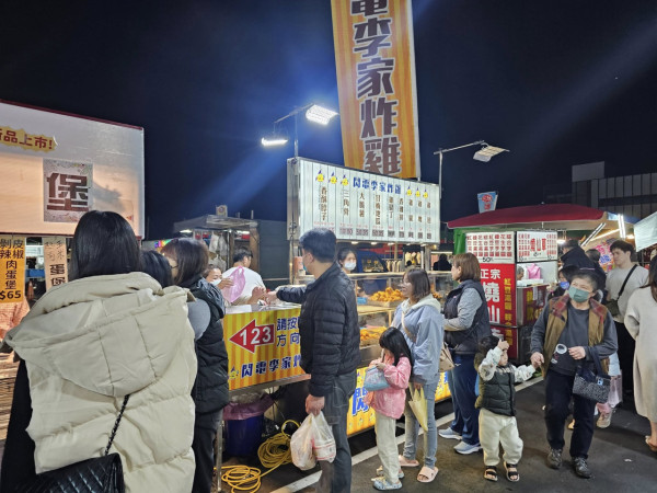 梧棲中港觀光夜市（圖片來源：Facebook@梧棲中港觀光夜市粉絲團）