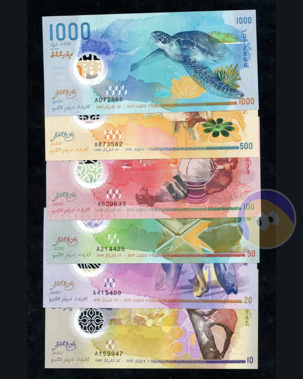 馬爾代夫藏全球最美貨幣 深海鯨鯊海龜一秒捉到手 旅客搶收藏 