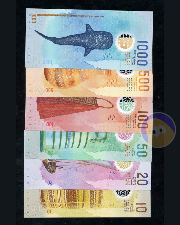 馬爾代夫藏全球最美貨幣 深海鯨鯊海龜一秒捉到手 旅客搶收藏 