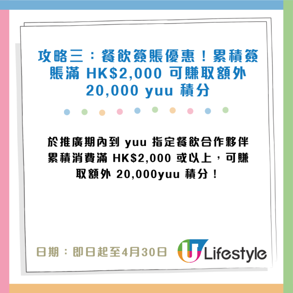 yuu積分攻略｜恒生enJoy卡簽賬3大優惠！迎新送高達$1400回贈 + 餐飲消費額外賺20,000分