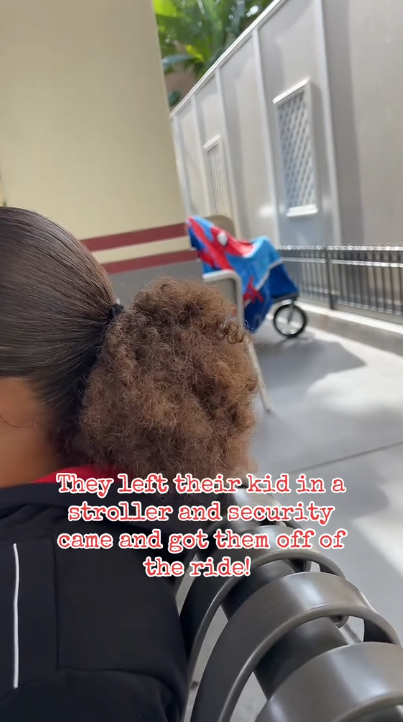 加州迪士尼設施大排長龍 父母為享二人世界將BB車連孩子棄路邊