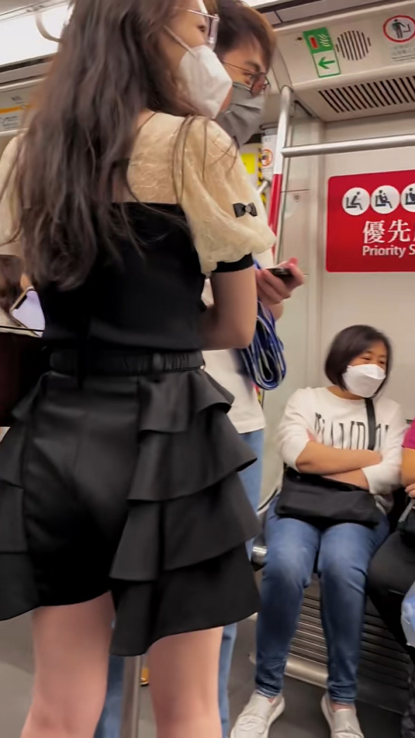 內地客拍片讚香港地鐵美女如雲 網民熱議：你運氣真好/不要偷拍 