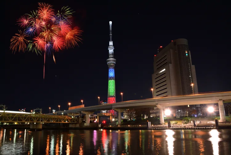 隅田川煙火大會(圖片來源:日本觀光局) 隅田川煙火大會(圖片來源:日本觀光局)