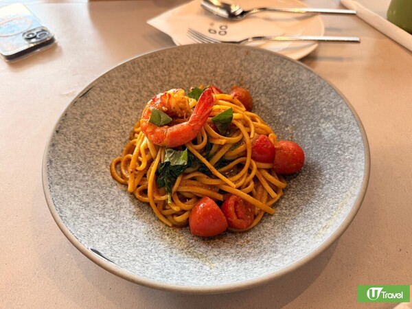 深圳文青風打卡必去咖啡廳農畉 必吃大蝦意大利粉/爆汁牛肉漢堡/布丁提拉米蘇 