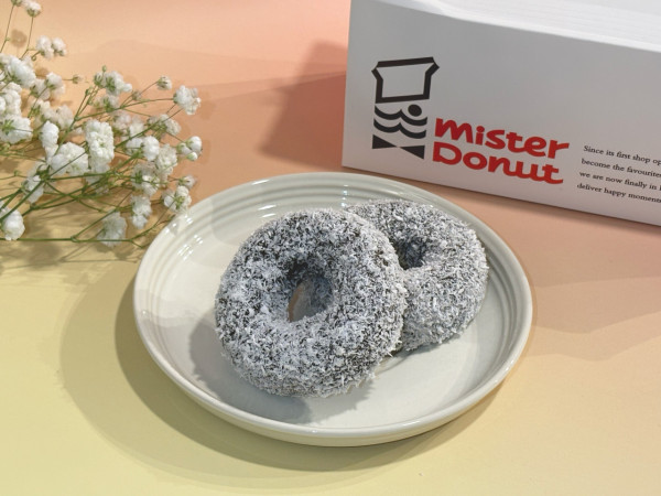 Mister Donut香港店新品率先睇！限定$20雪花椰絲朱古力冬甩