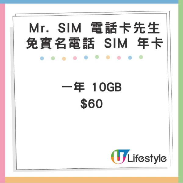 免實名電話SIM卡$60起! 5G網絡年卡 毋須登記原因係......