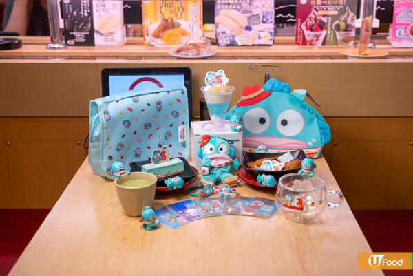 壽司郎x水怪SANRIO驚喜聯動！4間水怪主題店／HANGYODON芭菲／香港限定聯乘周邊