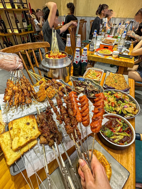 東北大楊燒烤（圖片來源：小紅書@奶黄包）