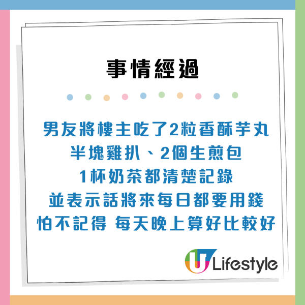 會計師男友極「度縮」情侶台灣旅行第2日即分手：食幾多逐樣計！