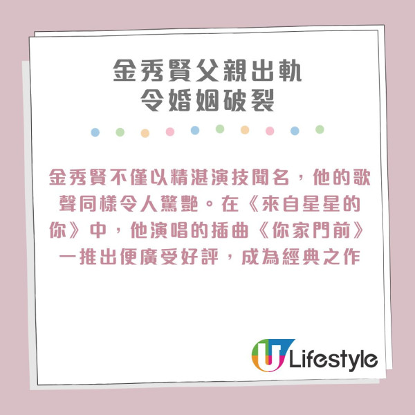 關於金秀賢不為人知的的10件事！父親出軌令婚姻破裂 曾對外隱瞞有妹妹