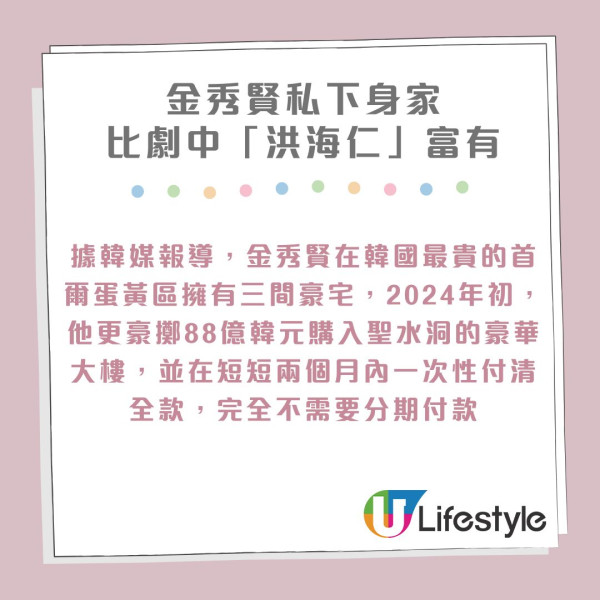 關於金秀賢不為人知的的10件事！父親出軌令婚姻破裂 曾對外隱瞞有妹妹