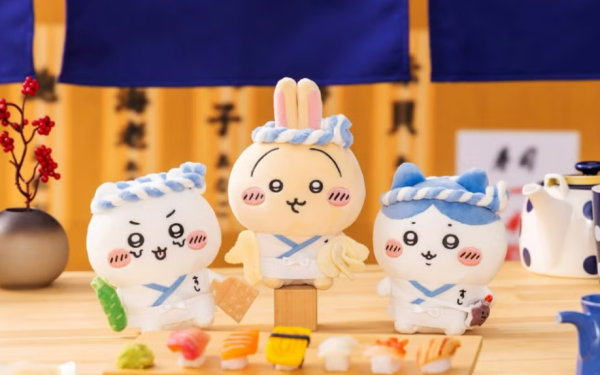 Chiikawa台北華山壽司主題快閃店3.22開幕 逾50款周邊商品+限定彩繪列車同步登場！ 