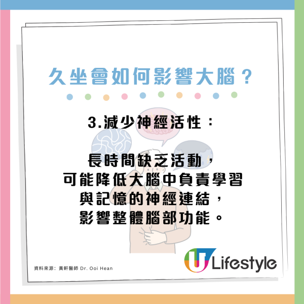 坐足4個鐘等於大腦老化2至4年？醫生教6個方法拯救大腦