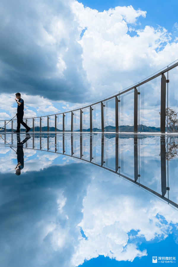 深圳最大城市公園！光明新地標 巨無霸飛碟 絕美天空之鏡 360°觀景台飽覽城市風光 