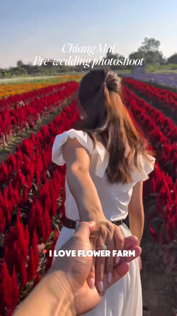 學霸港姐被未婚夫投訴「家暴」!男方住半山來頭不小!清邁婚照IG洗版