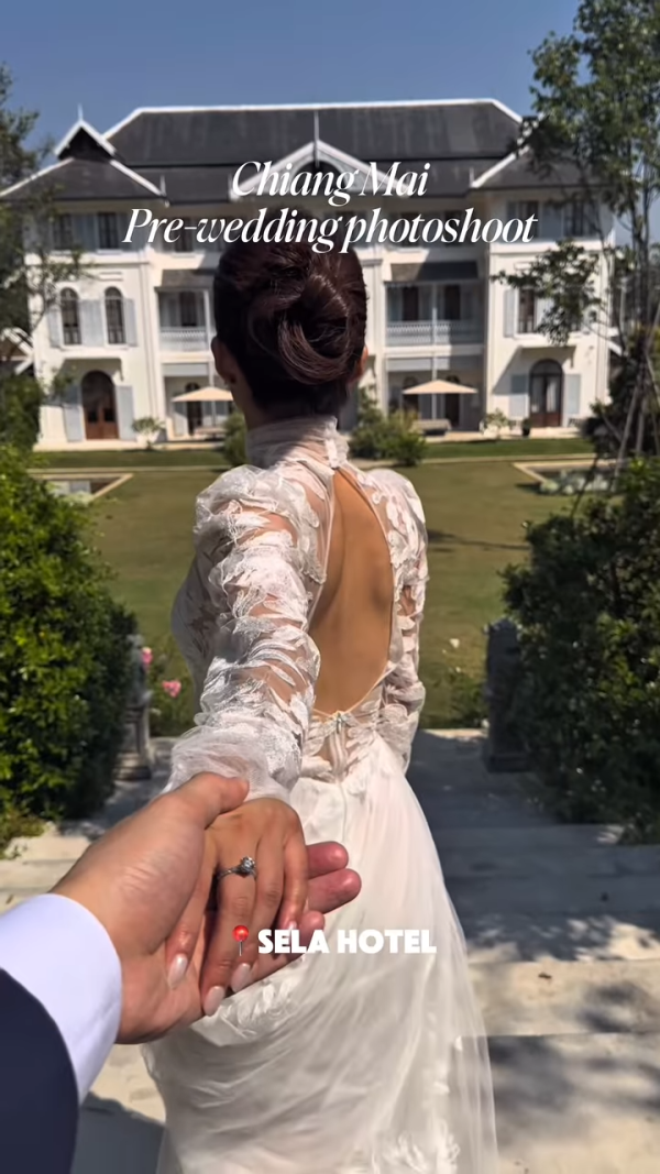 學霸港姐被未婚夫投訴「家暴」!男方住半山來頭不小!清邁婚照IG洗版