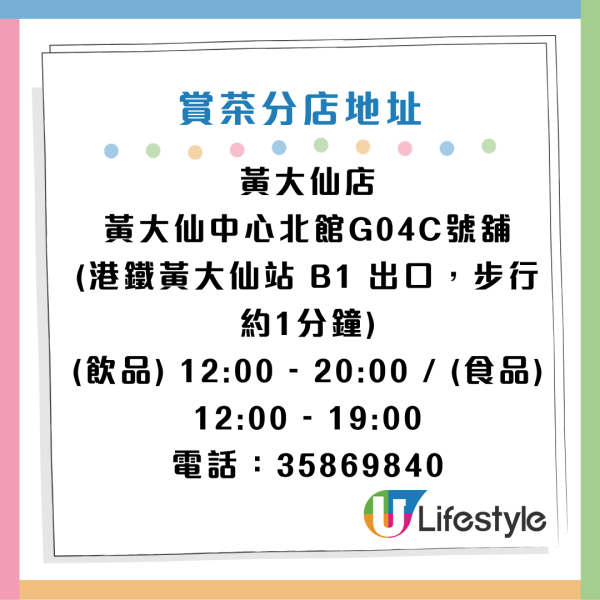 結業潮｜賞茶黃大仙店下周結業！開業7年約滿告別！分店選址呢區...