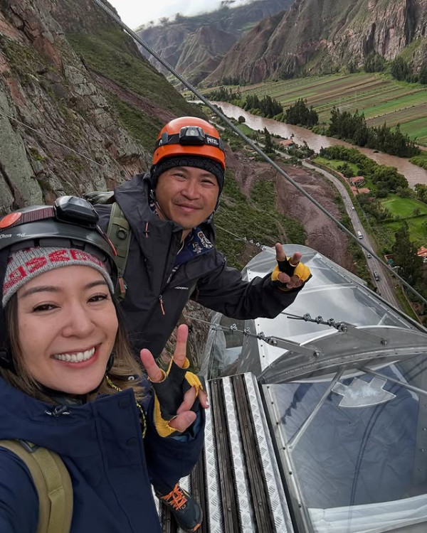 梁芷珮秘魯懸崖酒店浸浴成就解鎖 400米高酒店盡覽美景 想入住要有呢種技能？ 