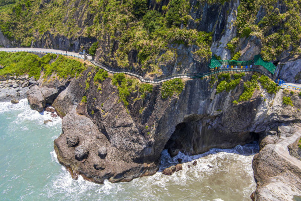 台灣花蓮景點 親不知子天空步道（圖片來源：東部海岸國家風景區管理處）
