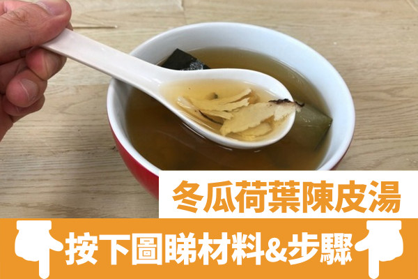 降血糖湯水｜逾10款降血糖茶飲湯水推介！冬瓜荷葉湯／五指毛桃湯／花旗參海底椰湯