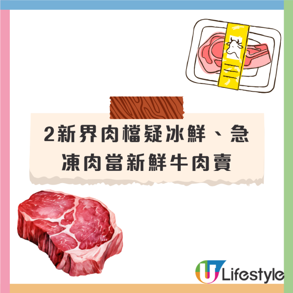 2新界肉檔疑冰鮮、急凍肉當新鮮牛肉賣！食環檢獲逾300公斤懷疑牛肉斥：暴利