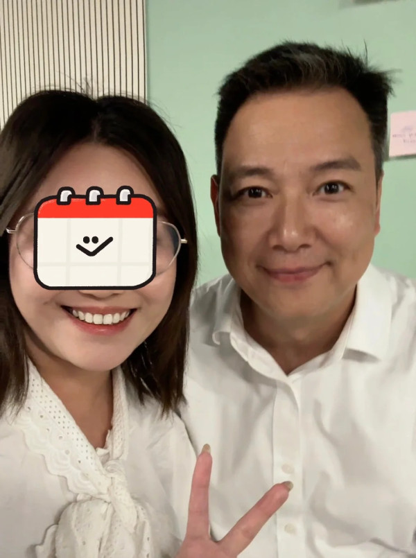 網民偶遇前TVB靚仔藝人蔡子健 大讚友善沒有架子 現轉行於理工大學做講師