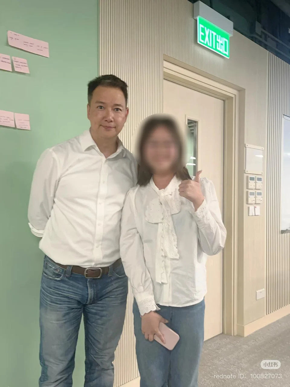 網民偶遇前TVB靚仔藝人蔡子健 大讚友善沒有架子 現轉行於理工大學做講師