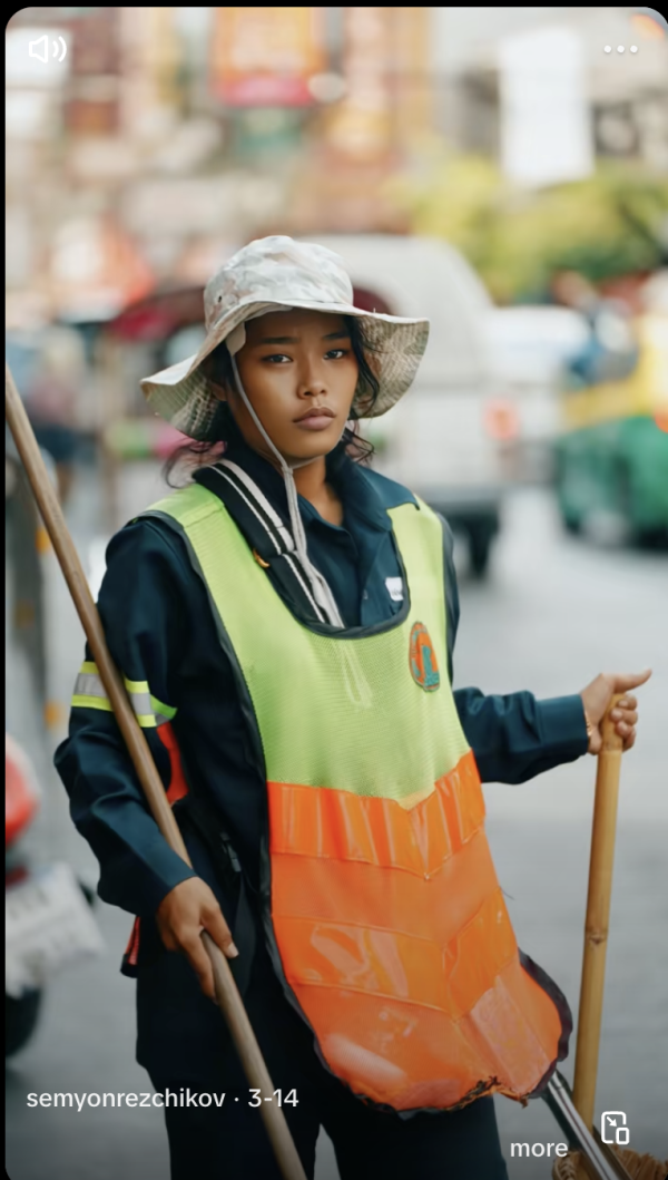 曼谷少女清潔工偶遇攝影師街拍！因1張相一夜爆紅！從此改變命運？ 
