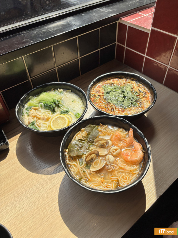 試食譚仔三哥日本限定米線及特飲     冬蔭海鮮／檸檬雞肉／蠔仔蛋花酸辣米線