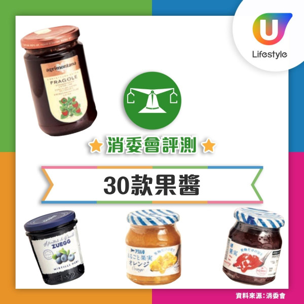 消委會果醬｜30款樣本超9成半高糖 唯一低糖款含甜味劑附6建議選購