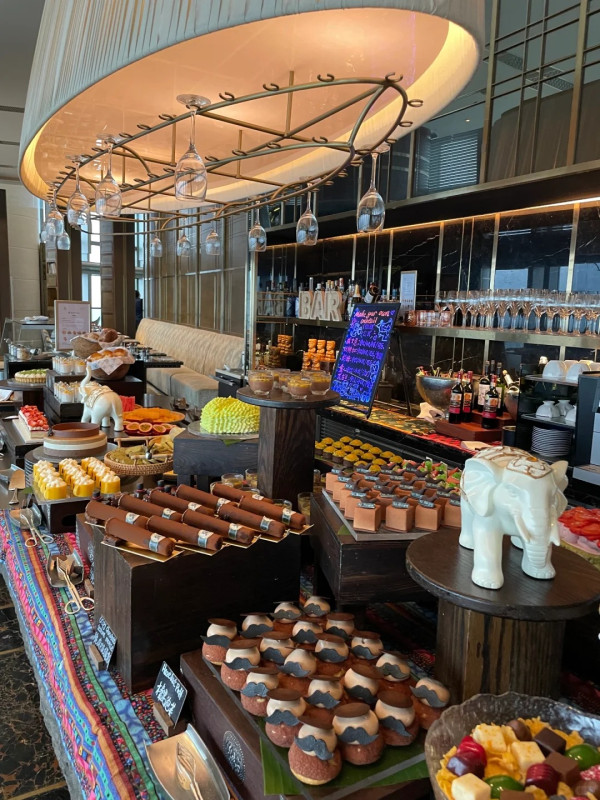 珠海瑞吉酒店自助餐(圖片來源:小紅書@阿卡迪亞) 珠海瑞吉酒店自助餐(圖片來源:小紅書@阿卡迪亞)