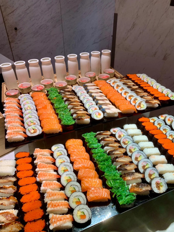 香洲中海萬麗酒店自助餐(圖片來源:小紅書@一只小思) 香洲中海萬麗酒店自助餐(圖片來源:小紅書@一只小思)