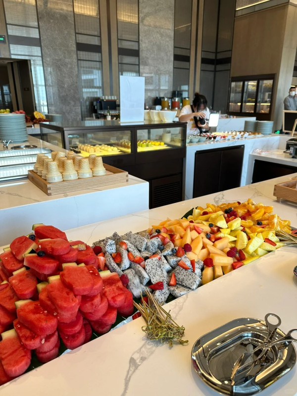 珠海華發萬豪酒店自助餐(圖片來源:小紅書@玩轉花花世界) 珠海華發萬豪酒店自助餐(圖片來源:小紅書@玩轉花花世界)
