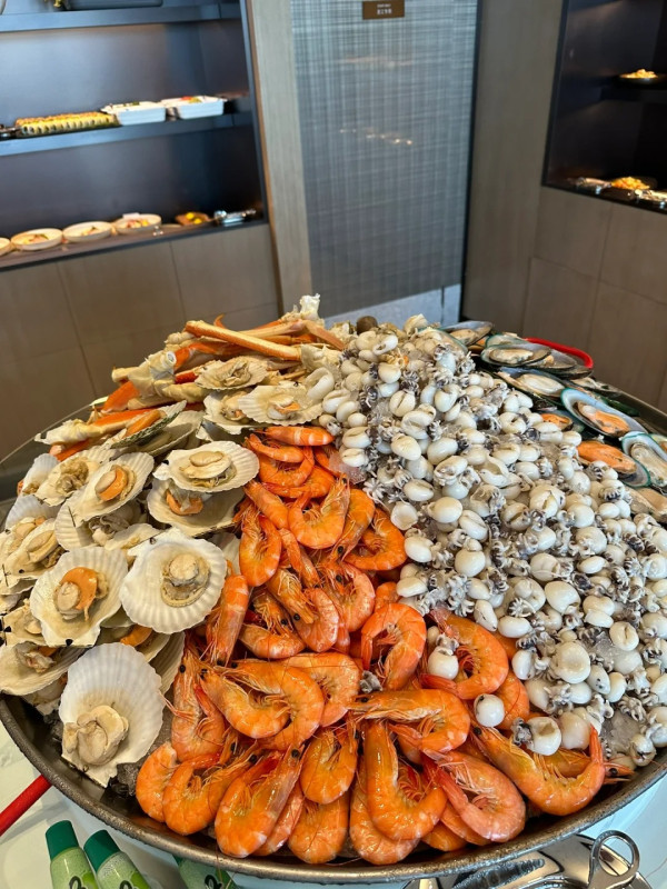 珠海華發萬豪酒店自助餐(圖片來源:小紅書@玩轉花花世界) 珠海華發萬豪酒店自助餐(圖片來源:小紅書@玩轉花花世界)