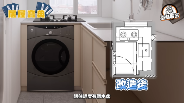 居屋預製組件| 啟德啟欣苑280呎單位間隔秘笈 禁改廚廁間隔可以點設計？