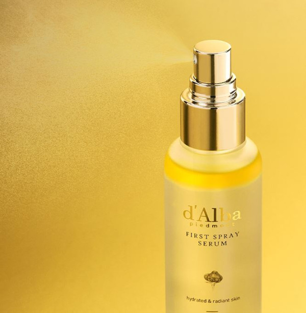 韓國護膚品推薦｜銷量排名2位. d'Alba First Spray Serum 白松露賦活肌底精華噴霧