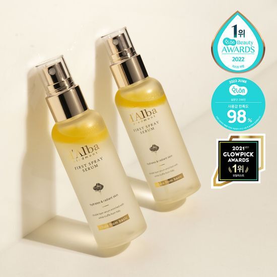 韓國護膚品推薦｜銷量排名2位. d'Alba First Spray Serum 白松露賦活肌底精華噴霧