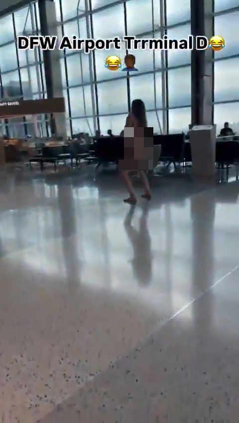 裸女大鬧美國機場刺傷他人 自稱迪士尼公主 背後原因惹心酸 