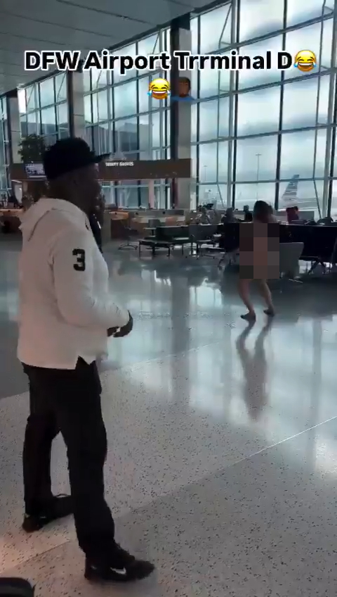 裸女大鬧美國機場刺傷他人 自稱迪士尼公主 背後原因惹心酸 