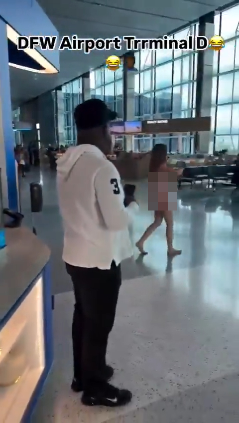 裸女大鬧美國機場刺傷他人 自稱迪士尼公主 背後原因惹心酸 