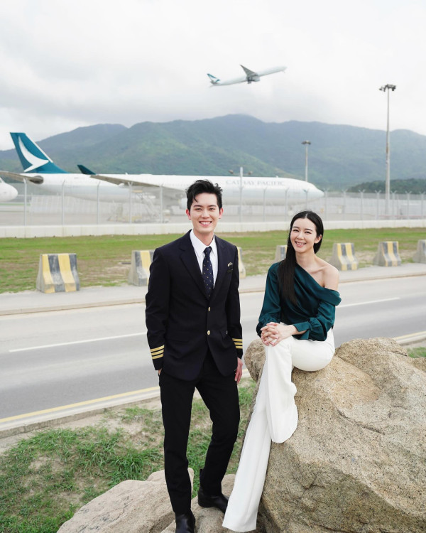 麥明詩一年前已重現飛機「低飛」? 盛勁為讚犀利:我老婆好有心思