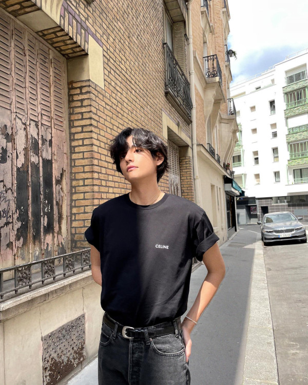  V - 紋理捲男生髮型