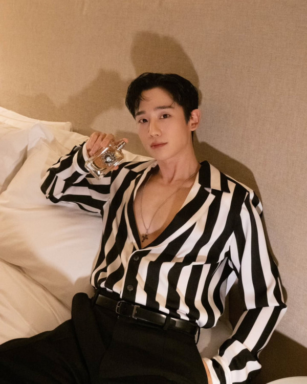 丁海寅 - 三七側分 成熟紳士風男士髮型