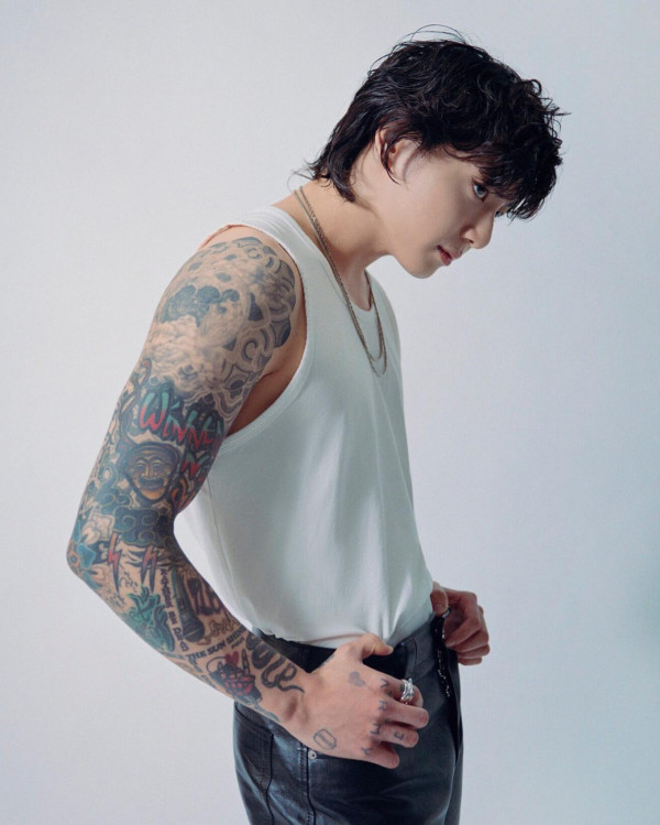 田柾國 - 小狼尾髮型