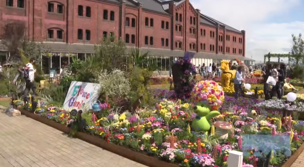 東京旅遊｜橫濱紅磚倉庫花展活動開催中！花卉博物館主題/4大周末市集 