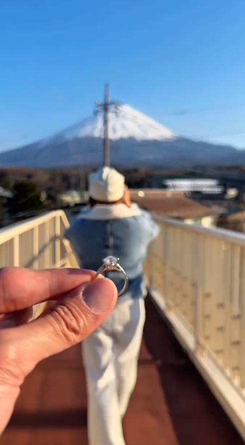 29歲《全民造星》女藝人宣布結婚！富士山下被求婚晒巨型鑽戒 