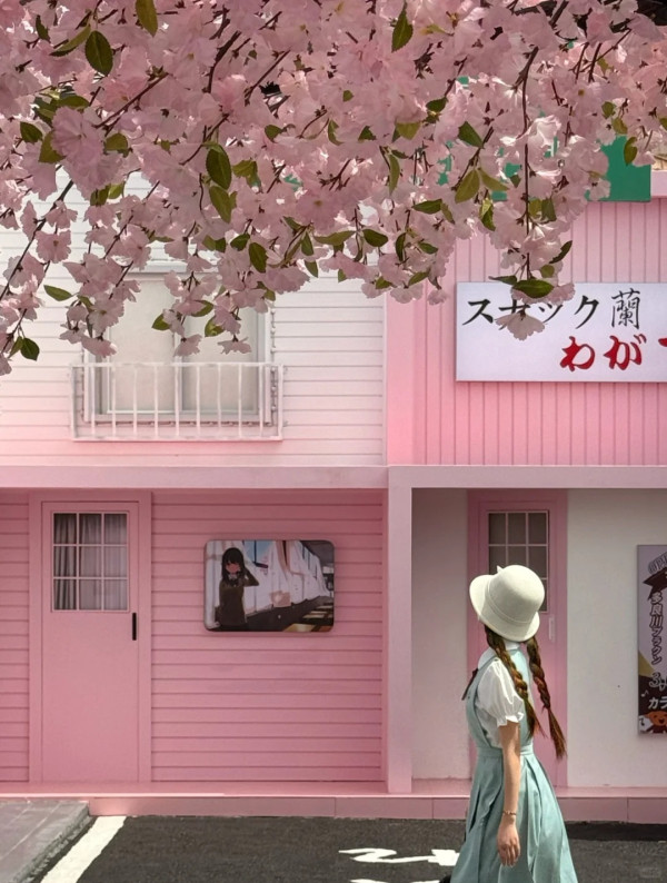深圳打卡Cafe｜深圳櫻花樹下馬路Cafe！濟州島/沙漠/雪景主題！日韓服裝租借 